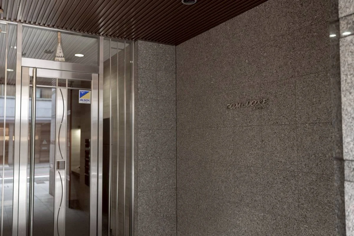 京都オフィスのエントランス